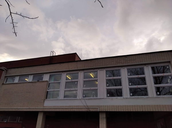 Výmena okien na administratívnej budove polície v Žiline